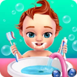 Sweet Newborn Baby Girl: Daycare & Babysitting Fun simgesi